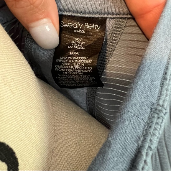 Sweaty Betty Slate Blue Tank Top - Picture 6 of 7